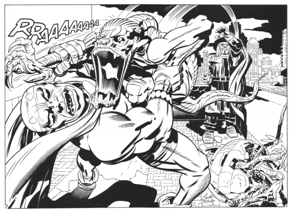 BERNIE WRIGHTSON recreation