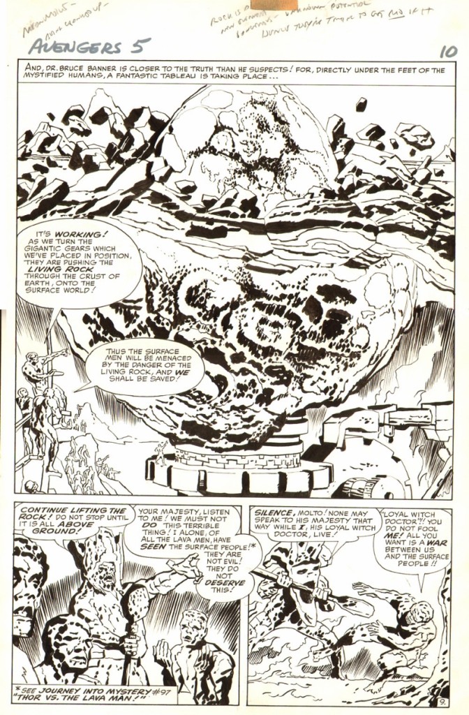 avengers 5 pg 9 1963