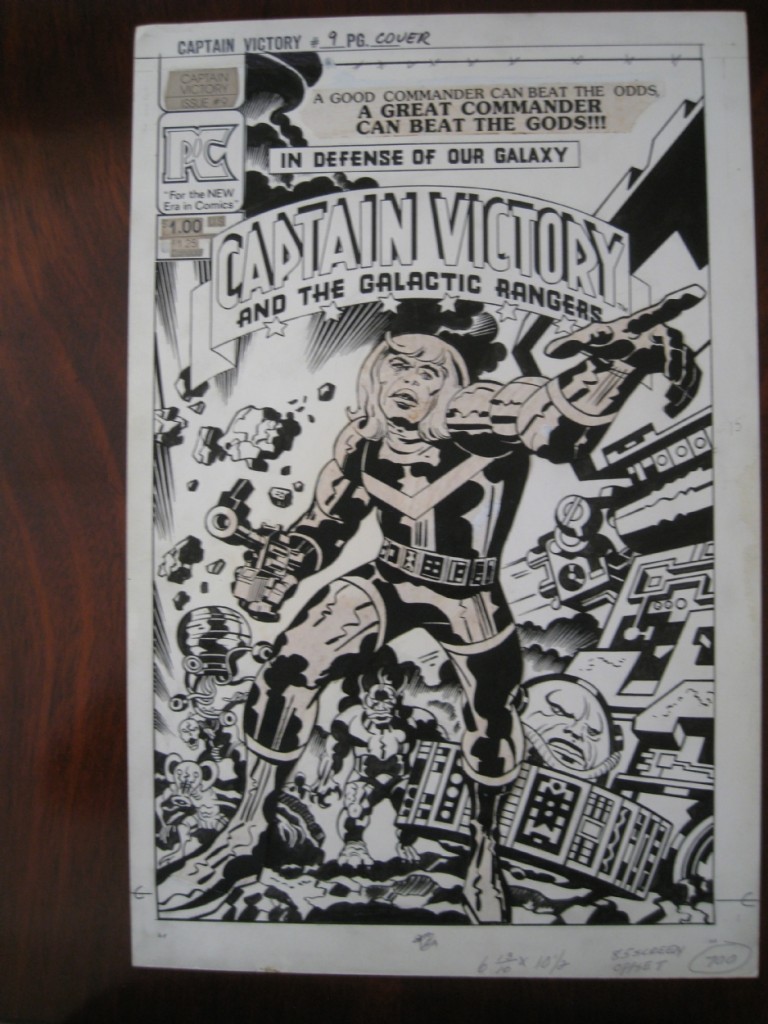 Captain Victory #9, cover