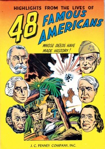 1947 - 48 Famous Americans cover