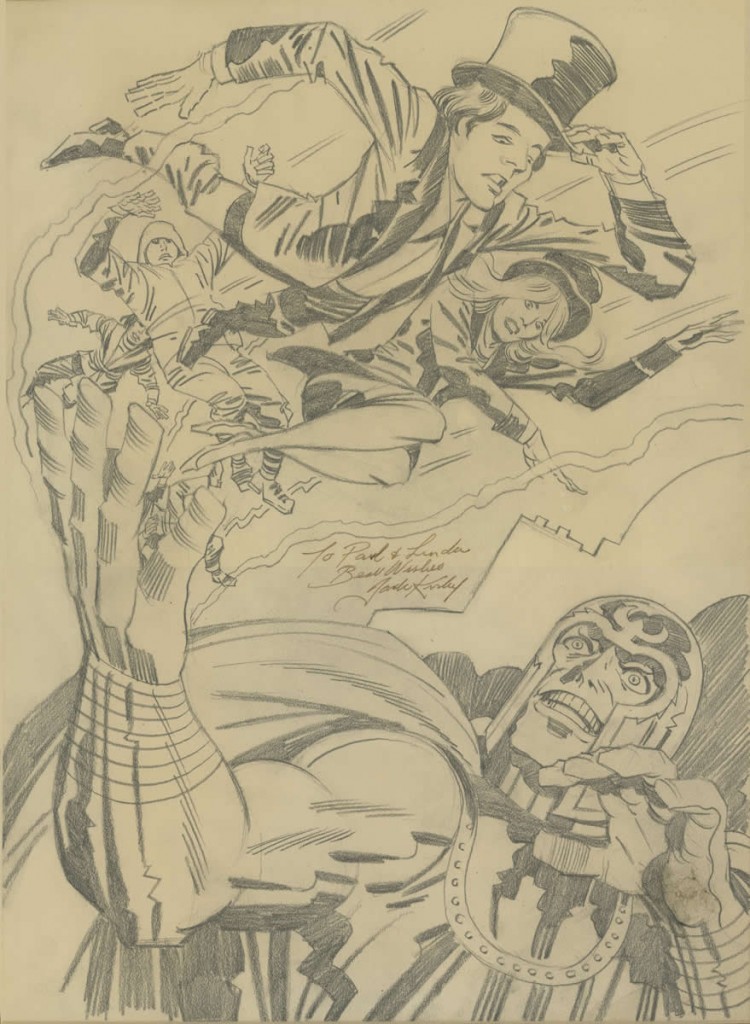 1976 - Wings and Magneto pencil art