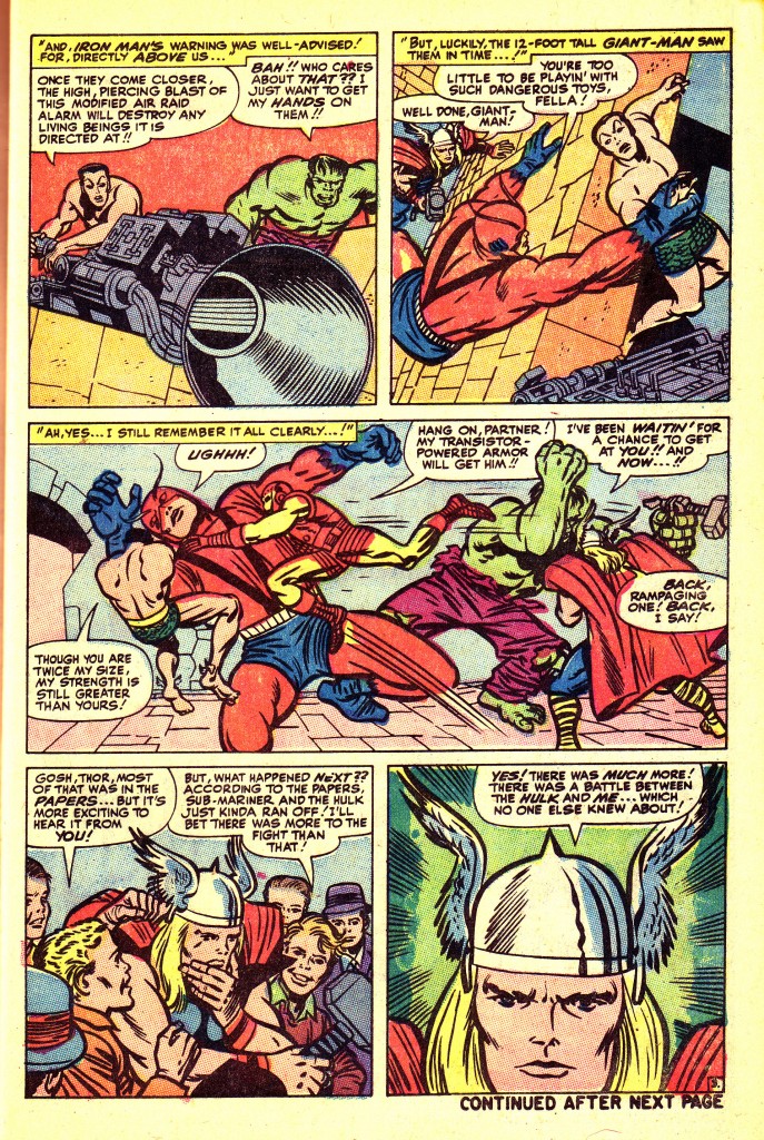 Thor Vs The Hulk Kirby Kinetics