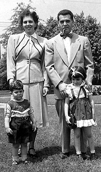 1950s - Neal, Roz, Jack & Susan Kirby