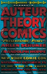 2011 - Auteur Theory NYCC postcard