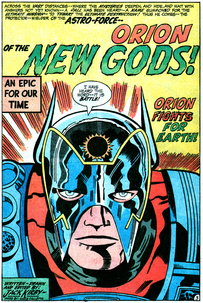 Day 50: Orion! | 365 Days of Jack Kirby's Fourth World