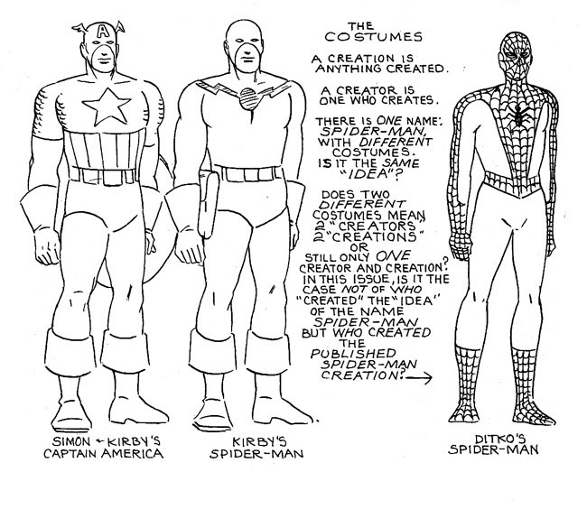 Jack Kirby's original Spider-Man design, according to Steve Ditko :  r/comicbooks