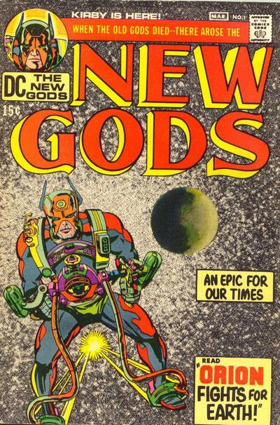1971 - The New Gods #1 cover 