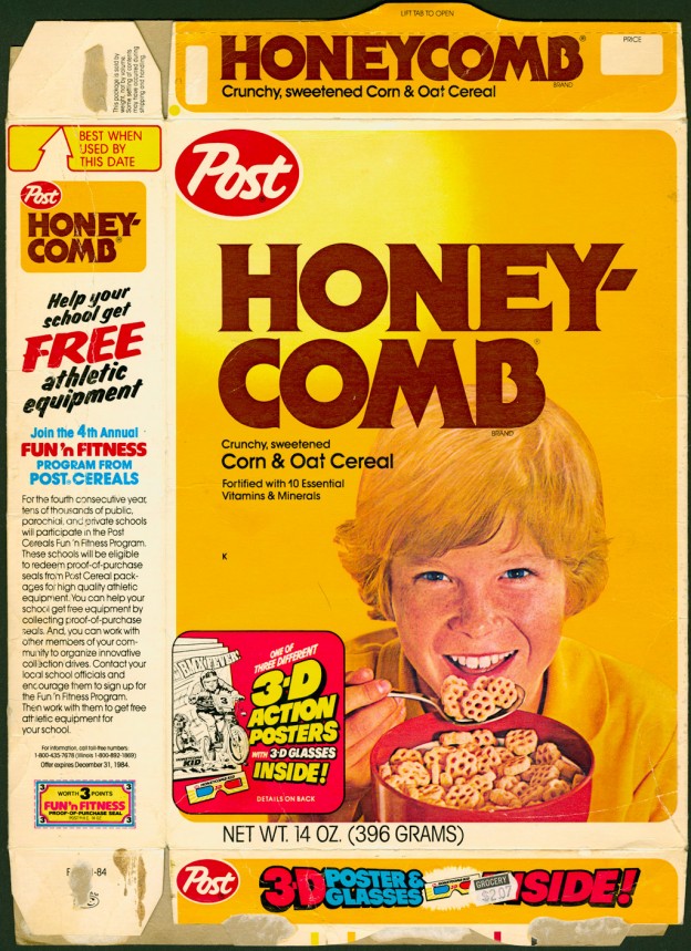 1984 Cereal Box front The Kirby Effect