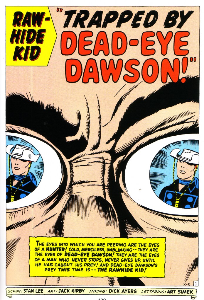 Jack Kirby and Stan Lee, Rawhide Kid #31, Marvel Masterworks Rawhide Kid volume 2