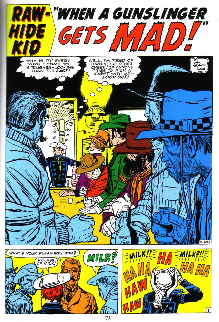Jack Kirby and Stan Lee, Rawhide Kid #28, Marvel Masterworks Rawhide Kid volume 2