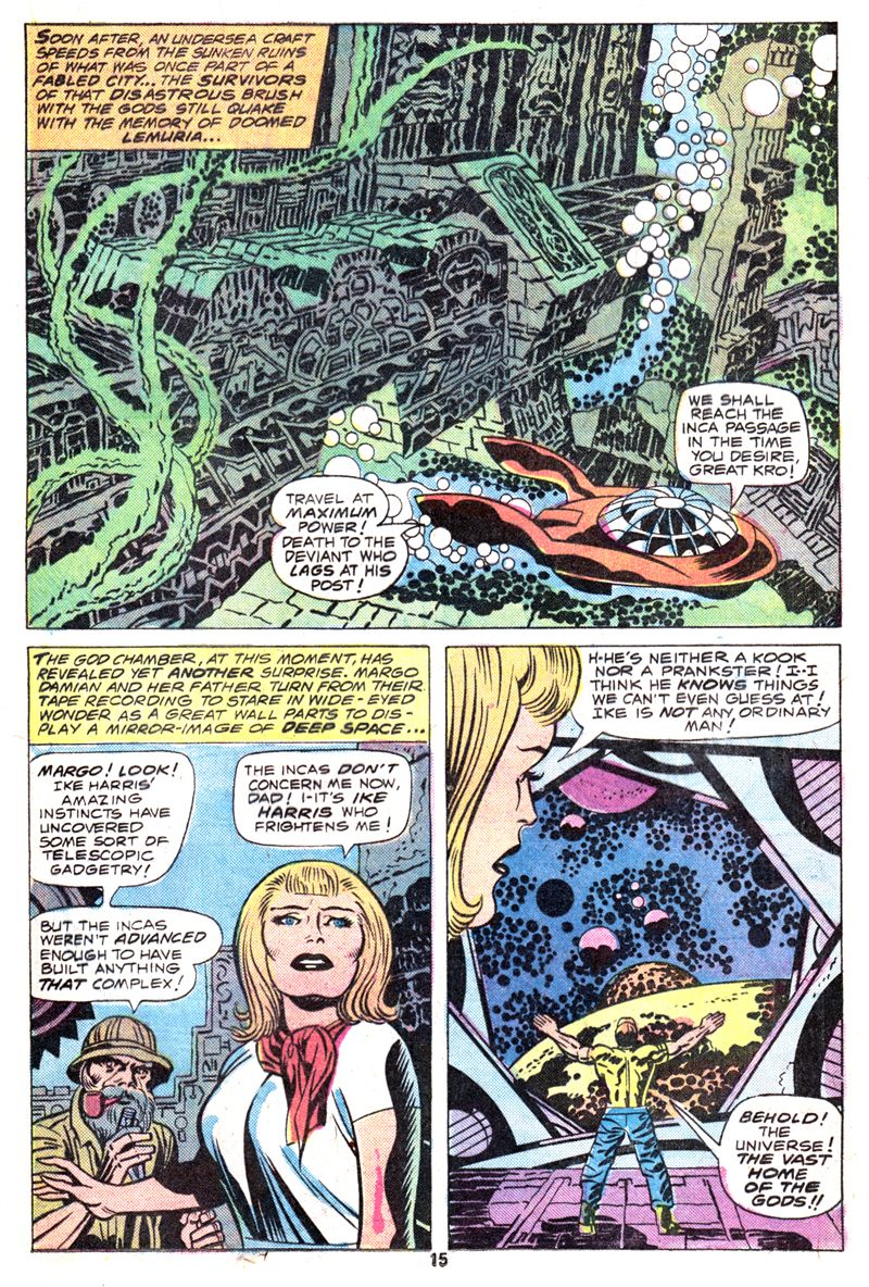 The Eternals 1 [1976] Jack Kirby Comics Weblog