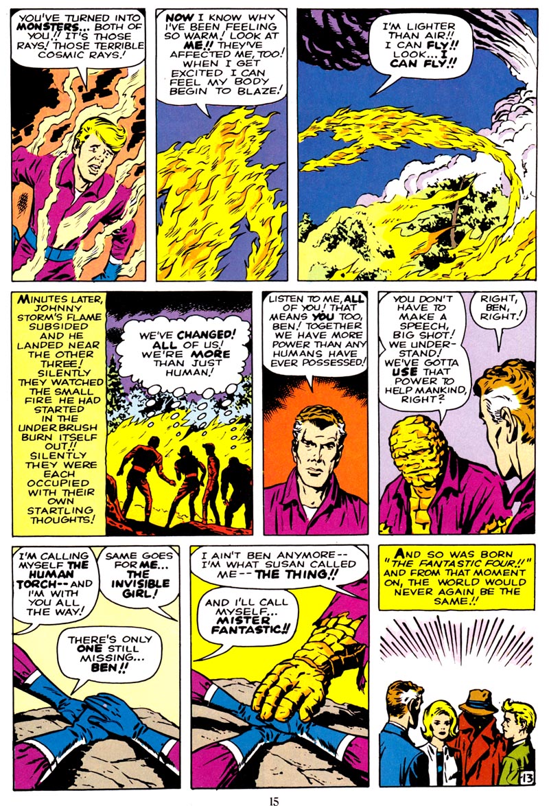 Marvel Milestone Edition – Fantastic Four No. 1 [1991] | Jack Kirby Comics  Weblog