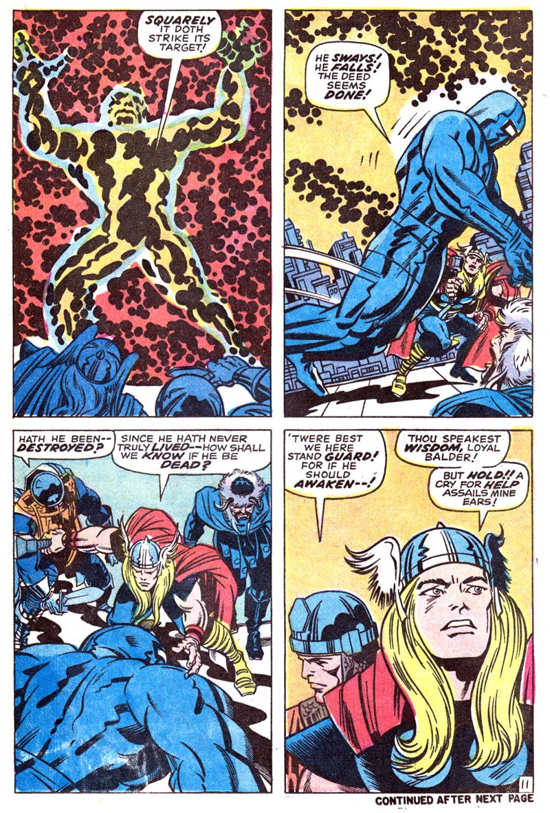 jack kirby thor art