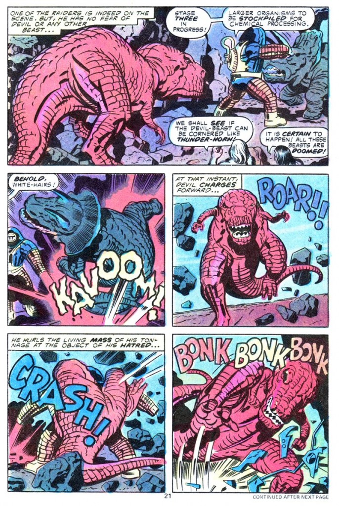 Devil Dinosaur #4 [1978]
