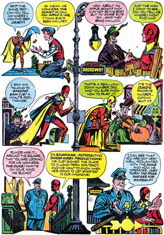 Art by Joe Simon, Chapter 9, American Royalty | Simon and Kirby