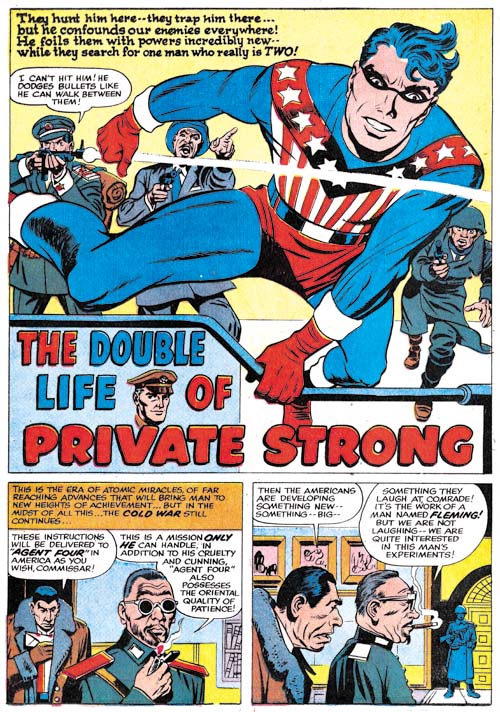 Double Life of Private Strong #1