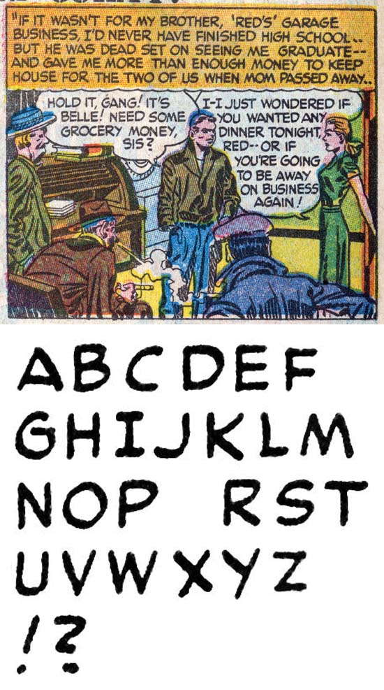 lowercase alphabet lore u-v - Comic Studio