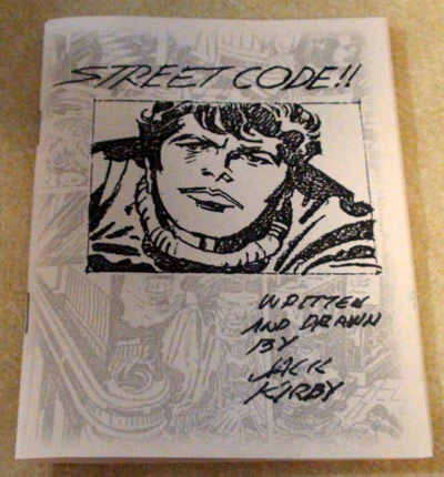 2009 - Street Code minicomic cover